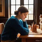 어른용 완구 복각판 - **Prompt 1: Nostalgic Builder's Retreat**
    "A cozy, sunlit study with warm wooden shelves filled ...